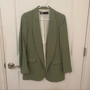 Zara Green Blazer